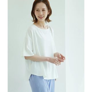 ロペピクニック(Rope' Picnic)の★セール★ M ロペピクニック   新作　ブラウス　美品　綺麗め(シャツ/ブラウス(半袖/袖なし))