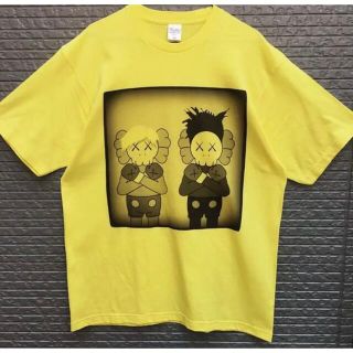 オシャレ★レア★KAWS ウォーホール バスキヤ  Tee★ストリート★スケボー(Tシャツ/カットソー(半袖/袖なし))