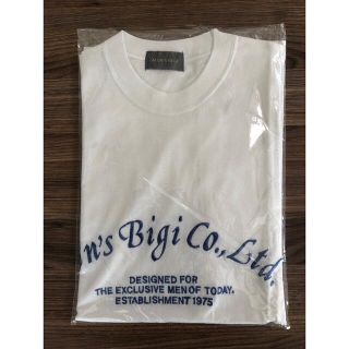 メンズビギ(MEN'S BIGI)の未使用品【MEN'SBIGIメンズビギ ティシャツ半袖白】古着 春夏秋冬 未使用(Tシャツ/カットソー(半袖/袖なし))