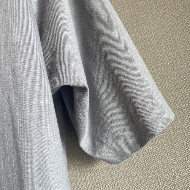 UNIQLO(ユニクロ)の【USED】スーピマコットンリラックスフィットクルーＴ gray S メンズのトップス(Tシャツ/カットソー(半袖/袖なし))の商品写真