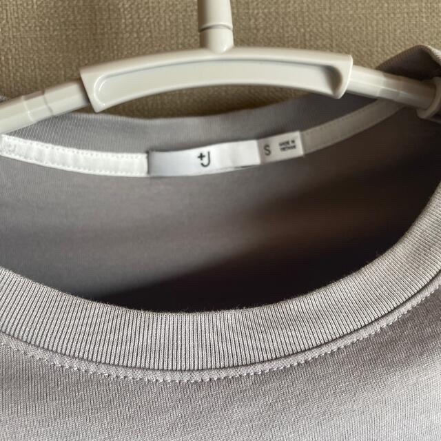 UNIQLO(ユニクロ)の【USED】スーピマコットンリラックスフィットクルーＴ gray S メンズのトップス(Tシャツ/カットソー(半袖/袖なし))の商品写真