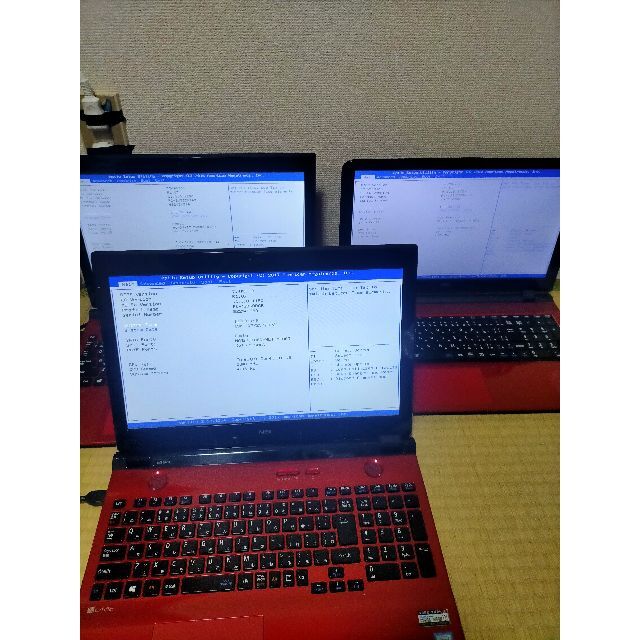 シーズン様専用 NECノートパソコン 3台+ACアダプター 本体カラー