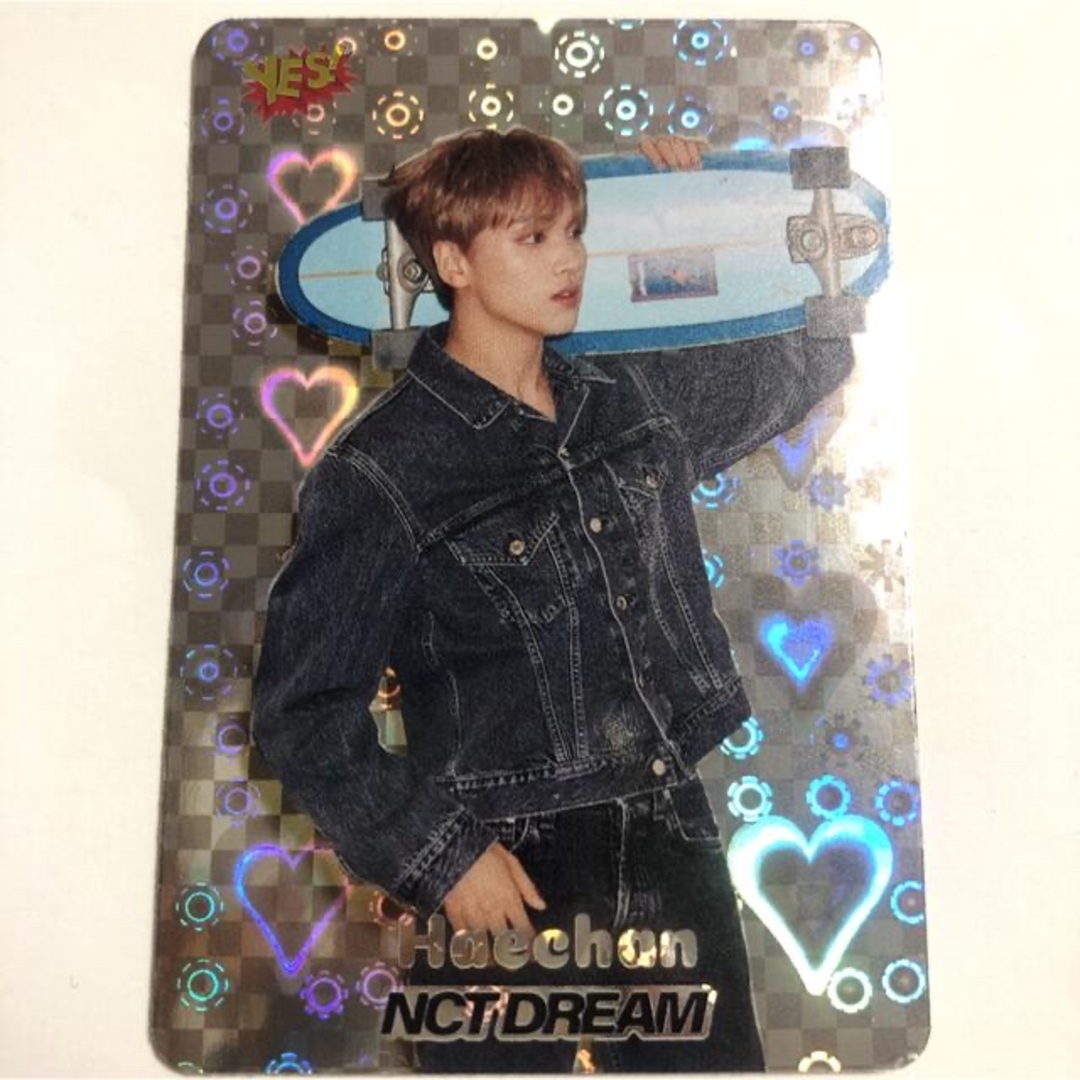 nct dream ヘチャン we boom キラキラ yes カード トレカ エンタメ/ホビーのCD(K-POP/アジア)の商品写真