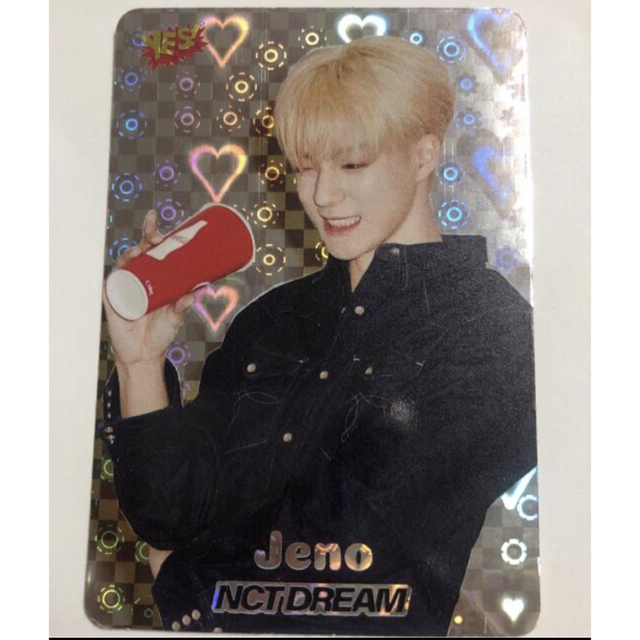 NCT dream ジェノ　yes カード　キラキラ　トレカ