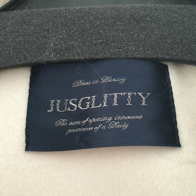 JUSGLITTY(ジャスグリッティー)のジャスグリッティー♡ダッフルコート レディースのジャケット/アウター(ダッフルコート)の商品写真