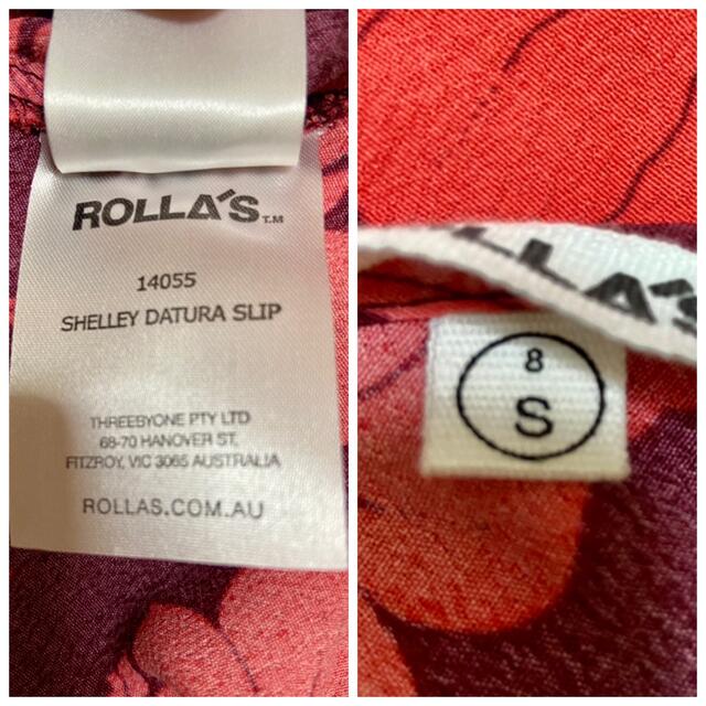 FREAK'S STORE(フリークスストア)の美品 フリークスストア ROLLA'S フラワー ワンピース 定価15950円 レディースのワンピース(ロングワンピース/マキシワンピース)の商品写真