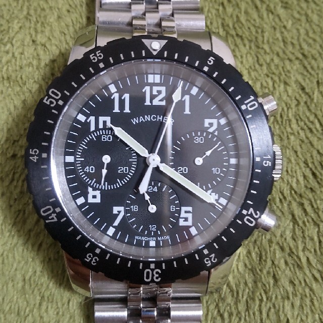 SINN(シン)の8/21　12時まで値下げ　8/22発送予定WANCHER Aero Nacht メンズの時計(腕時計(アナログ))の商品写真