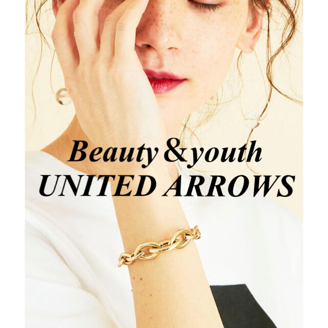 BEAUTY&YOUTH UNITED ARROWS(ビューティアンドユースユナイテッドアローズ)のBEAUTY&YOUTH ゴールド ヘンケイチェーンブレスレット レディースのアクセサリー(ブレスレット/バングル)の商品写真