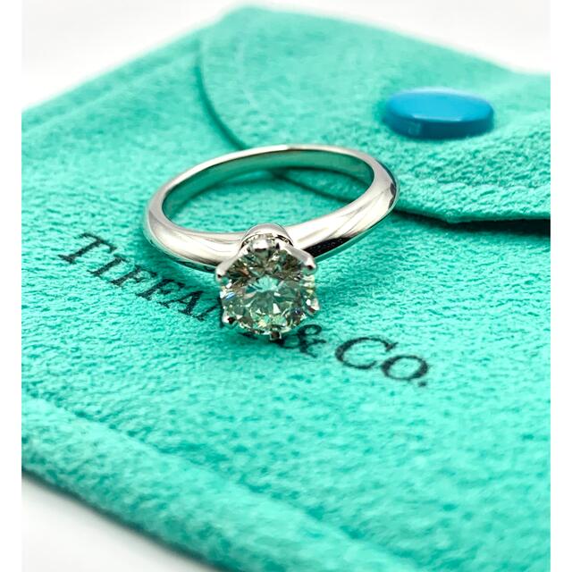 Tiffany & Co.(ティファニー)のTiffany ティファニー　ソリティア　ダイヤモンドリング　0.88ct レディースのアクセサリー(リング(指輪))の商品写真