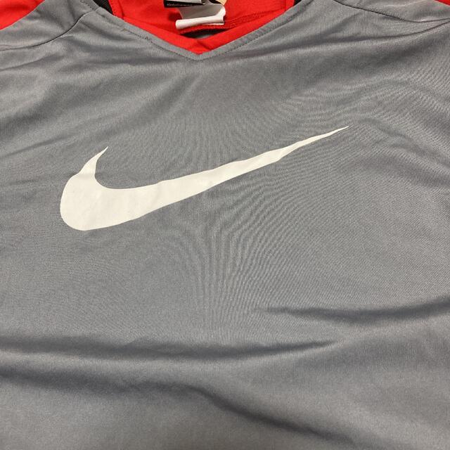 NIKE(ナイキ)のNIKE ナイキ ロンT サイズL 袖リブ ポリ100% メンズのトップス(Tシャツ/カットソー(七分/長袖))の商品写真