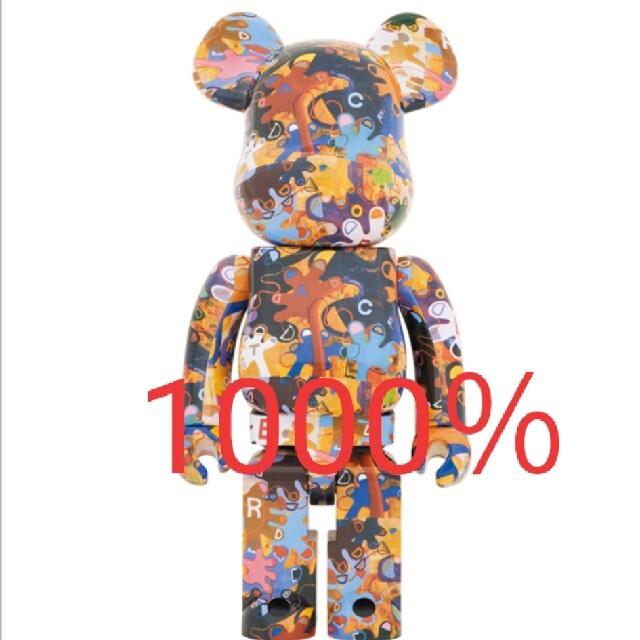 BE@RBRICK 木梨憲武《のっ手いこー！ REACH OUT》1000％