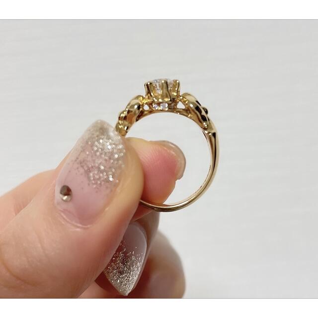 ROYALORDER(ロイヤルオーダー)のROYAL ORDER⭐︎ロイヤルオーダー 激レア 18K ダイヤモンド レディースのアクセサリー(リング(指輪))の商品写真