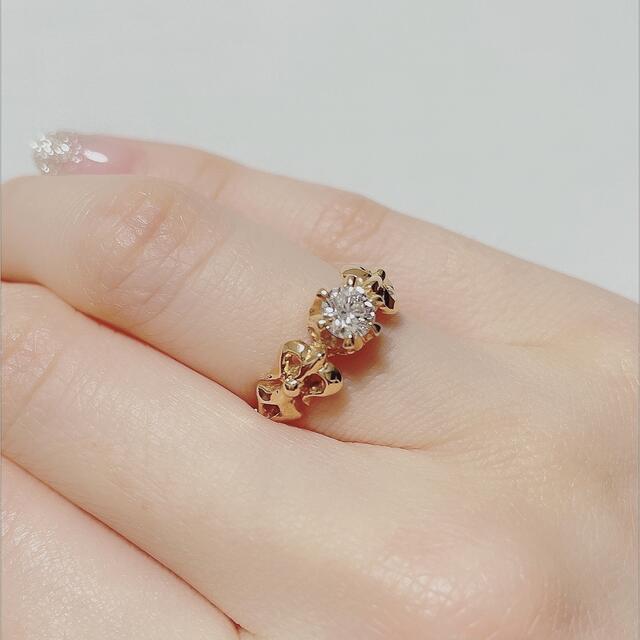 ROYALORDER(ロイヤルオーダー)のROYAL ORDER⭐︎ロイヤルオーダー 激レア 18K ダイヤモンド レディースのアクセサリー(リング(指輪))の商品写真