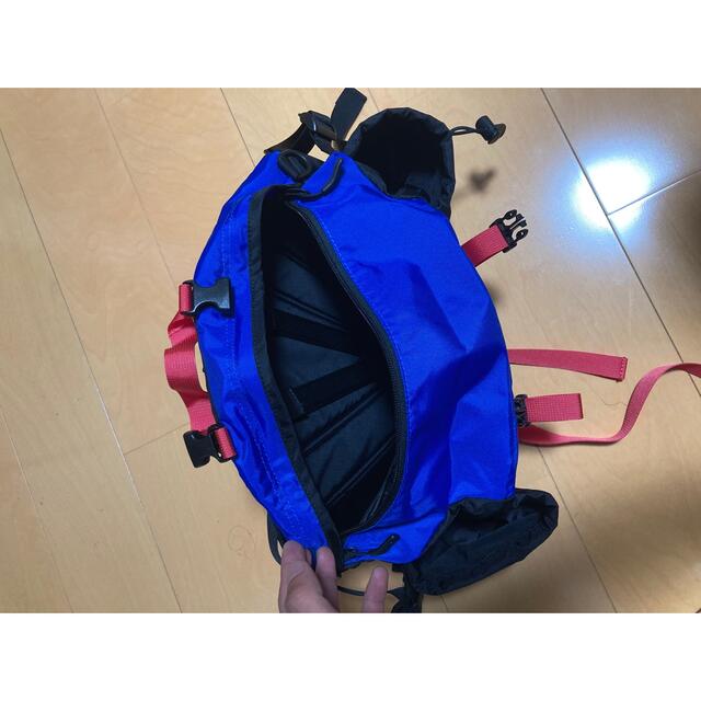 THE NORTH FACE(ザノースフェイス)の［新品　未使用］Day hiker lumber pack Blue×Red メンズのバッグ(ウエストポーチ)の商品写真