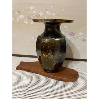 中国古美術 花瓶 銅製(金属工芸)