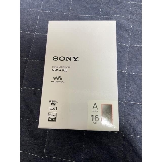 SONY WALKMAN NW-A105 オレンジ　microSD256GB付き