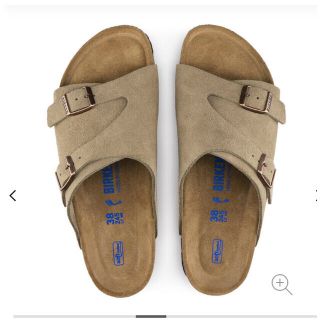 ビルケンシュトック(BIRKENSTOCK)のあいこさま専用です⭐︎ビルケンシュトックチューリッヒ38  24.5 ベージュ(サンダル)