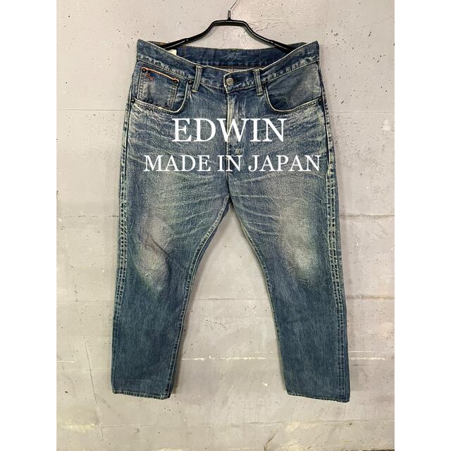 EDWIN 505Z USED WASHセルビッチデニム！日本製！