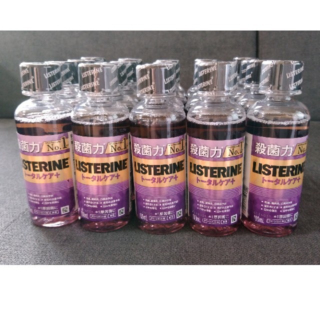 LISTERINE(リステリン)のリステリントータルケアプラス　100ml×20本 コスメ/美容のオーラルケア(口臭防止/エチケット用品)の商品写真