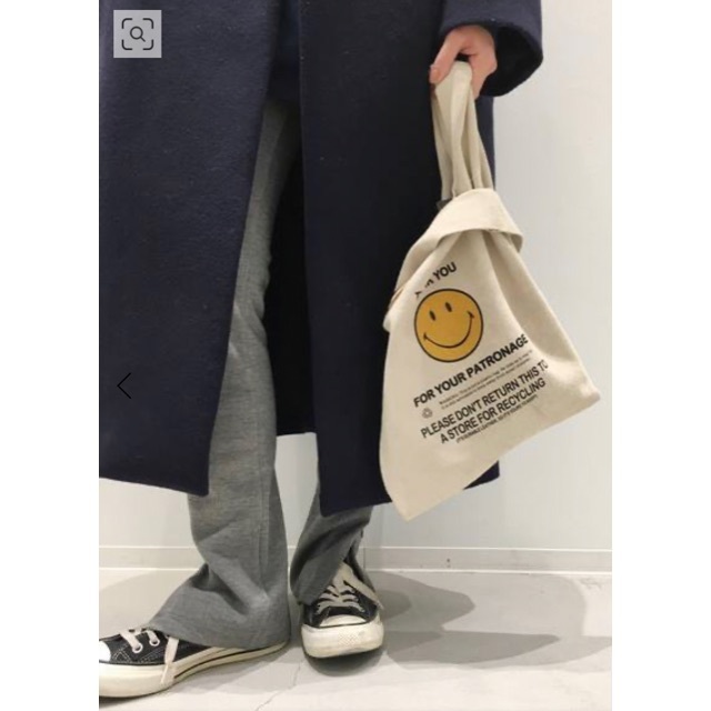 レディース【GOOD GRIEF/グッドグリーフ】Smile Tote Bag