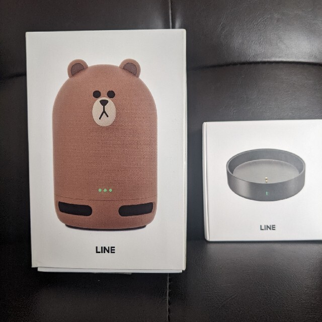 LINE CLOVA FRIENDS MINIBROWN＆Frends Dock スマホ/家電/カメラのオーディオ機器(スピーカー)の商品写真