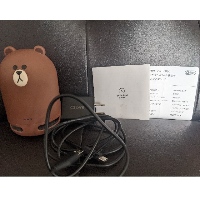 LINE CLOVA FRIENDS MINIBROWN＆Frends Dock スマホ/家電/カメラのオーディオ機器(スピーカー)の商品写真