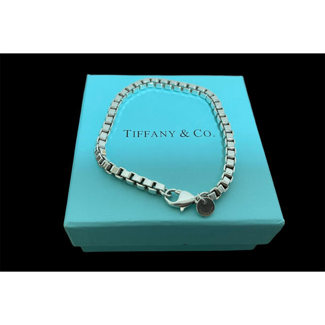 Tiffany & Co.(ティファニー)の(袋付美品) Tiffanyベネチアンチェーンブレスレット レディースのアクセサリー(ブレスレット/バングル)の商品写真