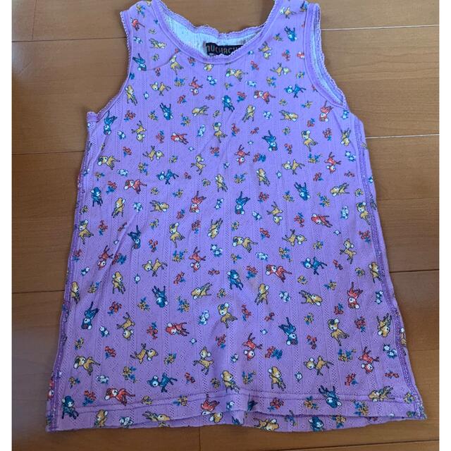 muchacha(ムチャチャ)のムチャチャ　タンクトップ キッズ/ベビー/マタニティのキッズ服女の子用(90cm~)(Tシャツ/カットソー)の商品写真