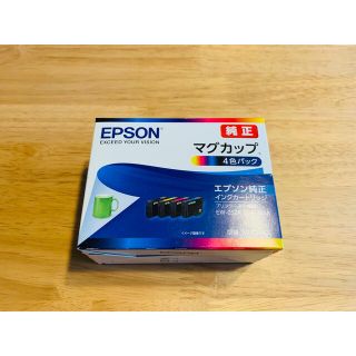 エプソン(EPSON)の【新品・送料無料】エプソン 純正 インクカートリッジ MUG-4CL(PC周辺機器)