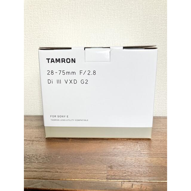 新品未開封 TAMRON 28-75mm F/2.8 Di Ⅲ VXD G2