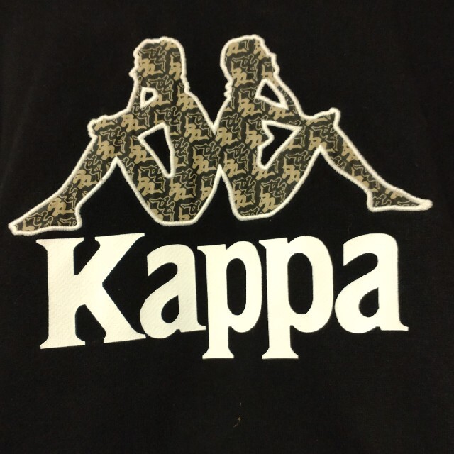 Kappa(カッパ)の【GU】Kappa　メンズパーカー　ブラック　XL メンズのトップス(パーカー)の商品写真