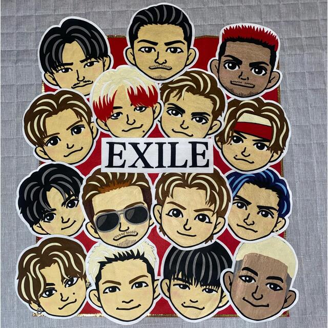 Exile メンバー全員 フェルト フェルトオーダー Ldhの通販 By Luna プロフ必読 ラクマ