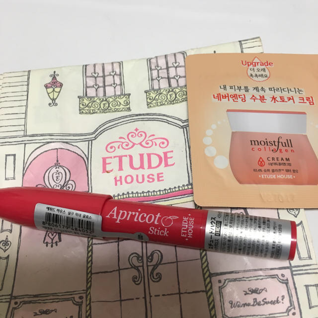 ETUDE HOUSE(エチュードハウス)の新品 エチュードハウス アプリコットスティックグロス コスメ/美容のベースメイク/化粧品(口紅)の商品写真