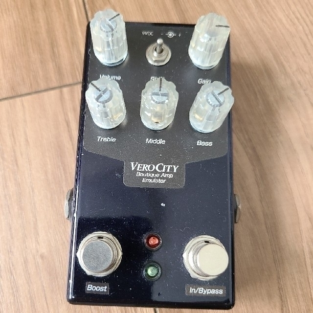 ギターverocity effects pedals uver