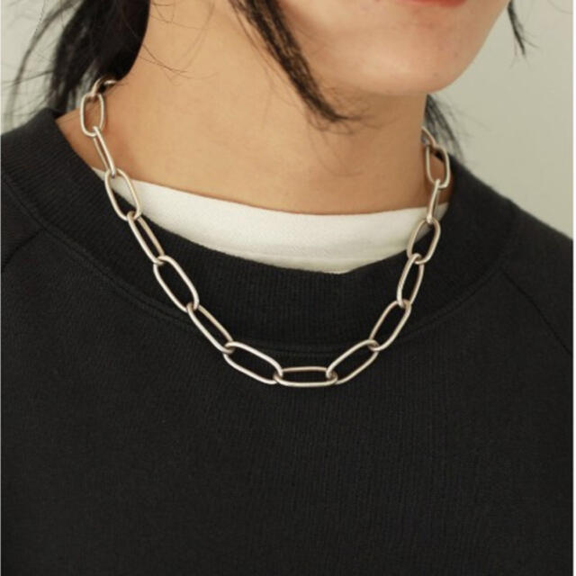 TODAYFUL(トゥデイフル)のTODAYFUL Oval Chain Necklace (Silver925) レディースのアクセサリー(ネックレス)の商品写真