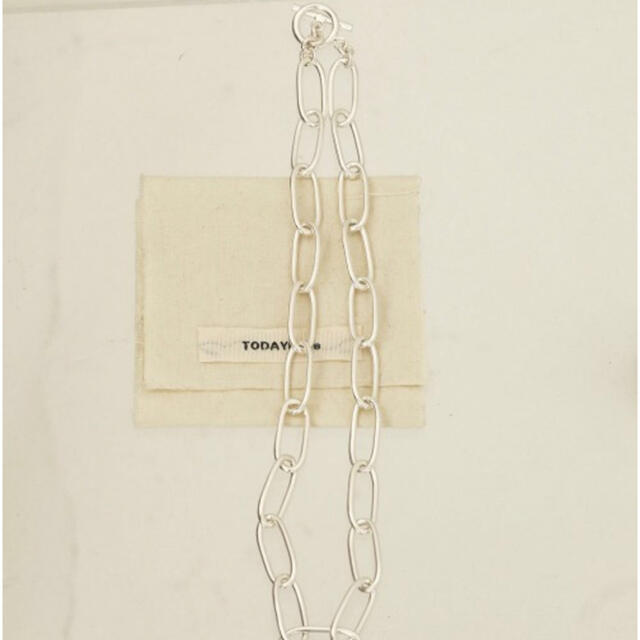 TODAYFUL(トゥデイフル)のTODAYFUL Oval Chain Necklace (Silver925) レディースのアクセサリー(ネックレス)の商品写真