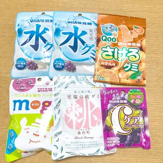 ユーハミカクトウ(UHA味覚糖)のUHA味覚糖　グミセット　合計6袋　5種類(菓子/デザート)