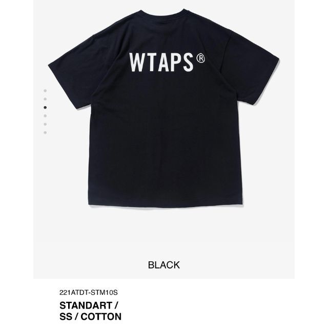 M 黒 WTAPS JAM 01 SS COTTON BLACK Tシャツ