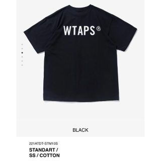 ダブルタップス(W)taps)のBLACK WHITE L 22SS WTAPS STANDART / SS(Tシャツ/カットソー(半袖/袖なし))