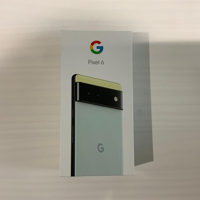 訳あり Google Pixel - 新品Google pixel6 ソータシーフォーム 128GB