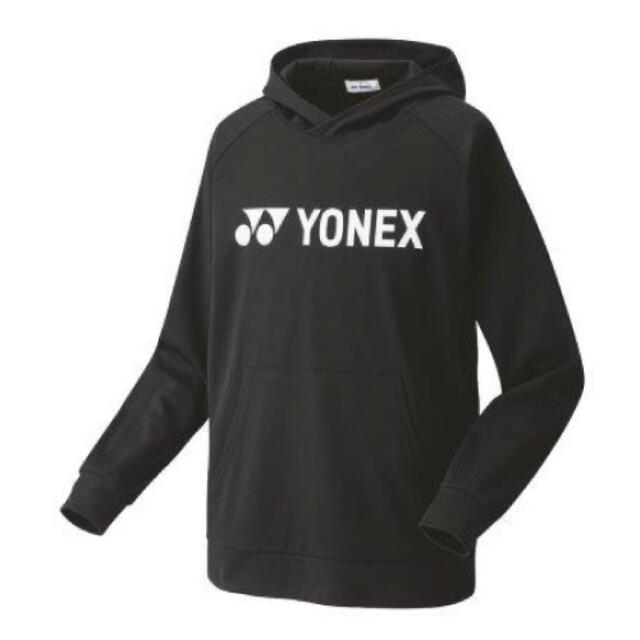 YONEX ヨネックス テニスウェア  ユニパーカー ブラック ユニセックスMマラソン