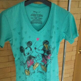 ディズニー(Disney)のディズニー　ミッキーシャツ(シャツ/ブラウス(半袖/袖なし))