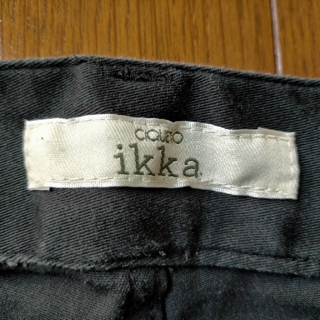 ikka(イッカ)のパンツ  黒  ikka レディースのパンツ(その他)の商品写真