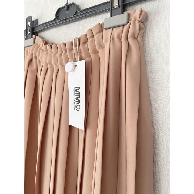 MM6(エムエムシックス)の【新品】MM6 MaisonMargiela  クレープ プリーツスカート レディースのスカート(ロングスカート)の商品写真