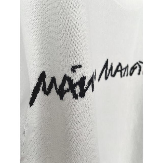 新品】MM6 MaisonMargiela ロゴ 半袖 ニット トップス | labiela.com