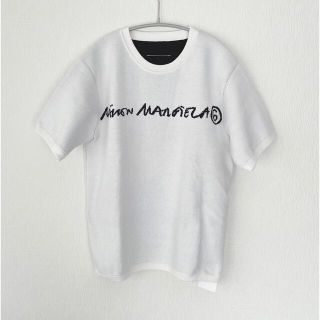 【新品】MM6 MaisonMargiela ロゴ 半袖 ニット トップス