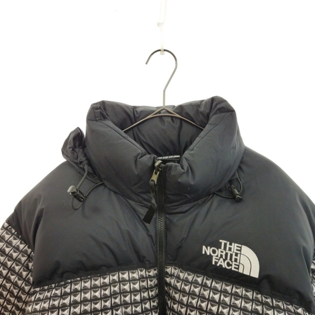 Supreme(シュプリーム)のSUPREME シュプリーム 21SS×THE NORTH FACE Studded Nuptse Jacket ノースフェイス スタッズ ヌプシ ダウンジャケット ブラック ND42100I メンズのジャケット/アウター(ダウンジャケット)の商品写真