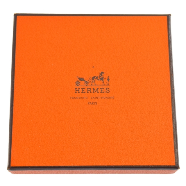 Hermes(エルメス)のHERMES エルメス ベルトモチーフ ブレスレット オレンジ メンズのアクセサリー(ブレスレット)の商品写真