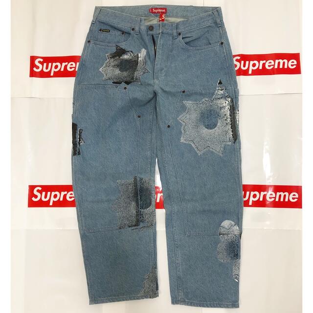 シュプリームネイトローマンSupreme/Nate Lowman Double Knee Pant