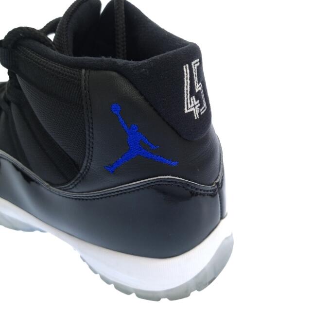 NIKE ナイキ 16年製 AIR JORDAN 11 RETRO SPACE JAM 378037-003 エアジョーダン11 レトロ スペースジャム パテントレザーハイカットスニーカー US11 ブラック